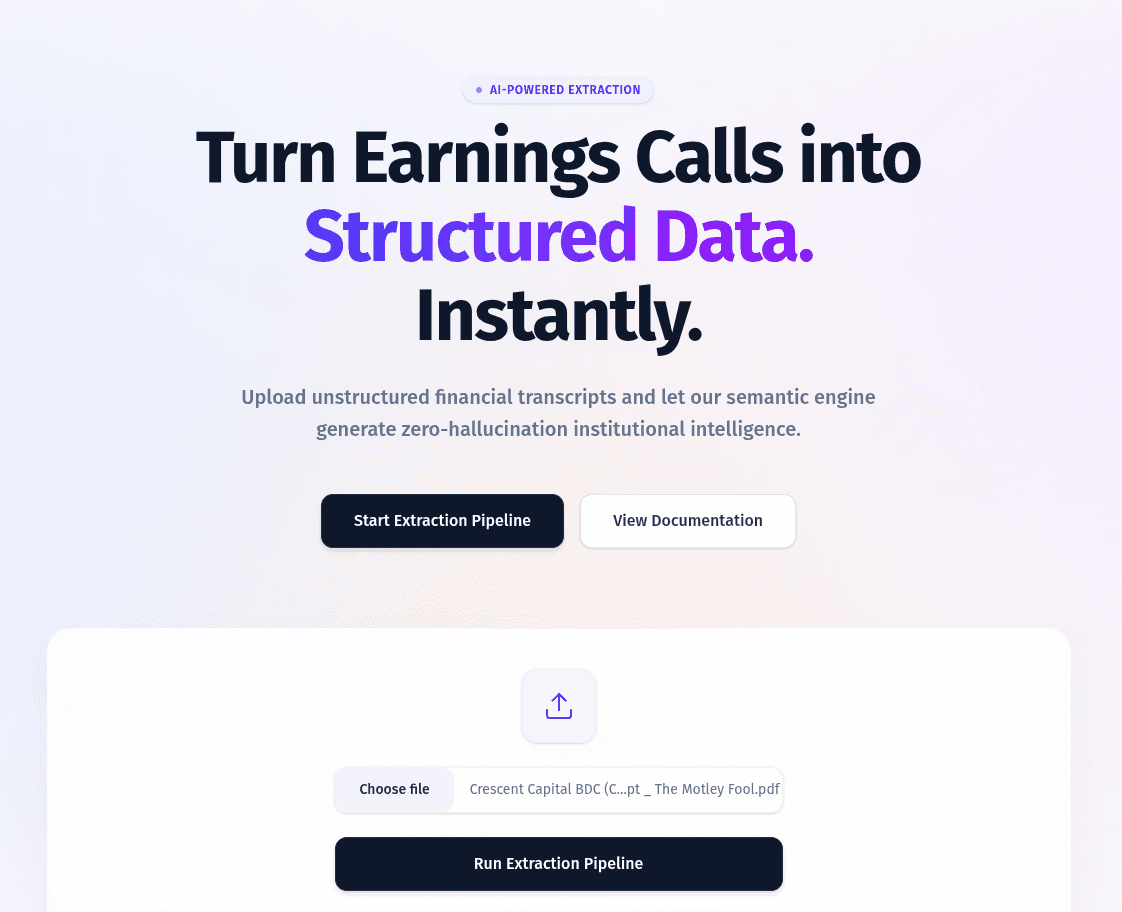 Financial Research Tool